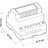 Блок питания на DIN-рейку 24 В, 0.5 А, 12 Вт Comatec TBD2 012 24 F4 - Блок питания на DIN-рейку 24 В, 0.5 А, 12 Вт Comatec TBD2 012 24 F4