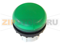 Индикатор световой, RMQ-Titan, плоский, зеленый Eaton M22-L-G