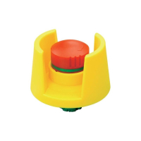 Кнопка аварийной остановки, красная, желтая, 1 шт Schlegel QRSKUV
