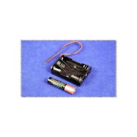 Отсек батарейный, 3xAAA, материал: пластик, черный, 1 шт Hammond BH3AAAW