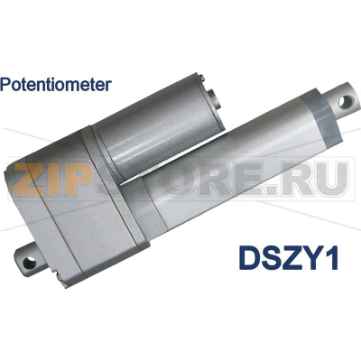 Привод линейный 12 В, электрический, 100 мм, 500 N Drive-System Europe DSZY1-12-20-100-POT-IP65 
