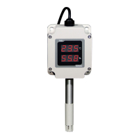 Датчик температуры и влажности с цифровым индикатором Autonics THD-WD1-C