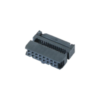 Соединитель 2.54 мм, 13 контактов, черный BKL Electronic 10120115