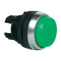 Кнопка, зеленая, 1 шт Baco L21CA02