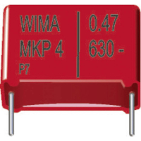 Конденсатор 0.068 мкФ, 630 В/DC, 280 В/AC, 15 мм Wima MKP4J026804C00KSSD-1