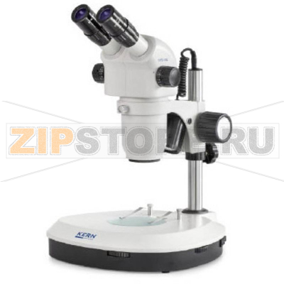 Микроскоп зум со стереоэффектом, тринокулярный, 70-кратное увеличение Kern OZO 553 