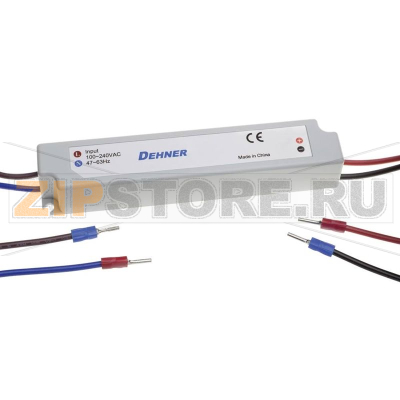 Блок питания для светодиодного освещения 24 Вт, 0-1 А, 24 В/DC Dehner Elektronik LED 24V24W-IP67 