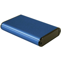 Корпус 100x71.7x19 мм, материал: алюминий, синий, 1 шт Hammond 1455B1002BU