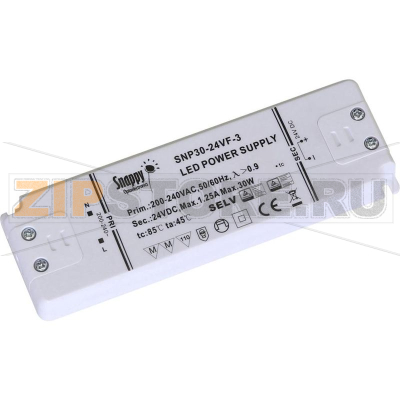 Блок питания для светодиодного освещения 30 Вт, 0-1.25 А, 24 В/DC Dehner Elektronik SE30-24VL 