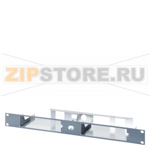SCALANCE M-800/S615 19&quot; mounting frame for mounting in 19-inch racks 1 height unit for SCALANCE S615 Siemens 6GK5898-8MR00 