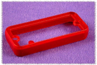Каркас 8x103x53 мм, материал: акрилонитрил, красный, 2 шт Hammond 1455NBTRD