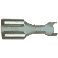 Клемма плоская 4.8 мм, 0.8 мм, 180°, металлик, 1 шт Klauke 18303