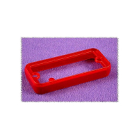 Каркас 8x103x53 мм, материал: акрилонитрил, красный, 10 шт Hammond 1455NBTRD-10