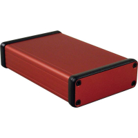 Корпус 120x78x27 мм, материал: алюминий, красный, 1 шт Hammond 1455J1201RD