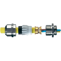 Ввод кабельный, M40, материал: латунь, 10 шт Wiska EMSKV 40 EMV-Z