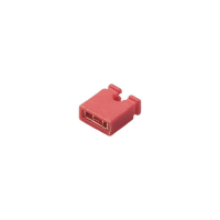Перемычка коммутационная 2.54 мм, 2.5мм, 5х6х2.4 мм, красная BKL Electronic 10120188