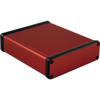 Корпус 120x103x30.5 мм, материал: алюминий, красный, 1 шт Hammond 1455L1201RD