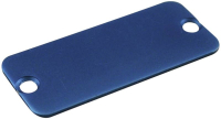 Крышка торцевая, материал: алюминий, синяя, 10 шт Hammond 1455CALBU-10