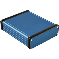 Корпус 120x103x30.5 мм, материал: алюминий, синий, 1 шт Hammond 1455L1201BU