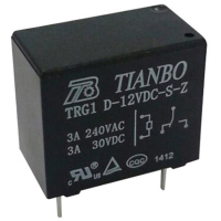 Реле электромагнитное 24 В/DC, 5 А, 1 шт Tianbo TRG1 D-24VDC-S-Z