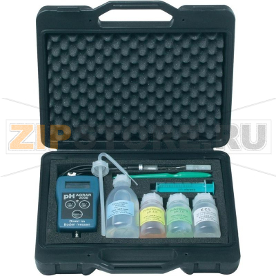 Комплект для анализа почвы с чемоданом, точность измерений: ±0.02 Stelzner pH AGRAR 2000 