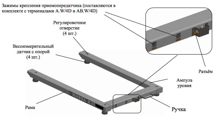 деталировка масса-к 4d-u