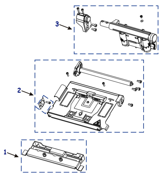 Комплектующие печатающего механизма Zebra ZT230