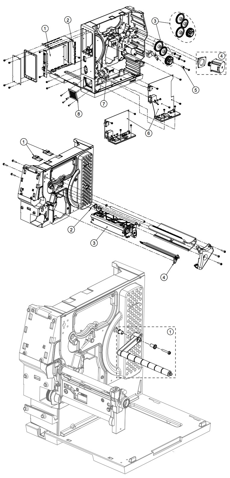 механизм принтера datamax