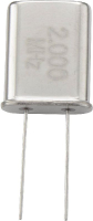 Кварц для общего применения 6.5536 МГц, HC-18U/49U, 11.4x13.46 мм Fischer Elektronik