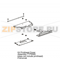 Kit Printhead Cover Assembly Zebra TTP2000