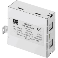 Фильтр HFE 250 В/AC, 12 A, 45x110 мм, 1 шт Block HFE 156-230/12