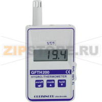 Гигрометр-термометр цифровой, от -25 до 70°C, тип датчика: Pt1000 Greisinger GFTH 200-WPF4