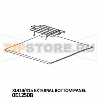 External bottom panel Unox XL 415