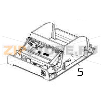 Inner lid for models with LCD (printhead not included) Zebra ZD621 Direct Thermal Inner lid for models with LCD (printhead not included) Zebra ZD621 Direct ThermalЗапчасть на деталировке под номером: 5