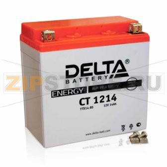 Delta CT 1214 Герметизированный, необслуживаемый аккумулятор Delta CT 1214Напряжение - 12В; Емкость - 14Ач;Габариты: 151х88х147, Вес: 5 кгТехнология аккумулятора: AGM VRLA Battery