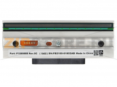 Печатающая термоголовка Zebra ZT600 (300dpi) Печатающая головка для термопринтеров Zebra ZT600 (300dpi)Запчасть на деталировке под номером: 1