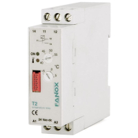 Реле контроля температуры 24 В/DC, 24 В/AC, 1 шт Fanox T2-24 VAC/DC