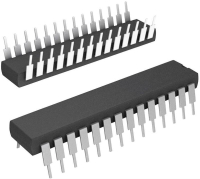 Микропроцессор встраиваемый, SPDIP-28, 8 Бит, 20 МГц Microchip Technology PIC16F886-I/SP