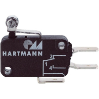 Микропереключатель 250 В/AC, 16 A, 1 x вкл/выкл, 1 шт Hartmann 04G01C06B01A