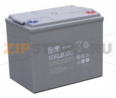 FIAMM 12 FLB 300 Аккумулятор FIAMM 12 FLB 300 для промышленных UPS Напряжение - 12 В; Емкость - 75 Ач; Габариты: длина 261 мм, ширина 174 мм, высота 220 мм, вес: 27 кг
