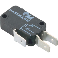 Микропереключатель 250 В/AC, 16 A, 1 x вкл/выкл, 1 шт Hartmann 04G01B01X01A