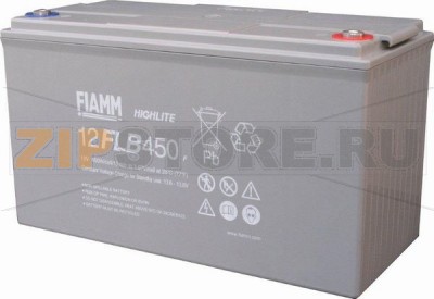 FIAMM 12 FLB 450 Аккумулятор FIAMM 12 FLB 450 для промышленных UPS Напряжение - 12 В; Емкость - 115 Ач; Габариты: длина 379 мм, ширина 174 мм, высота 219 мм, вес: 39 кг