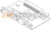 Сетевой модуль (карта, интерфейс) Ethernet, 4-line-ISO для весов DIGI SM-300P/P+/B/EV/BS/EBS/GEV (TWB-09120 I/F Bd, Ethernet, 4-Line_ISO)