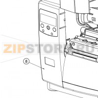 Передняя панель принтера Datamax I-4208 RFID