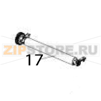 Linerless media platen roller 203dpi Zebra ZD621 Direct Thermal