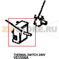 Thermal switch 240V Unox XV 893
