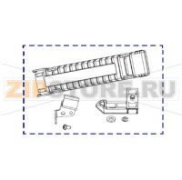 Направляющие этикетки и каретка (комплект, стандарт) Zebra ZT411