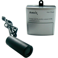 Датчик температуры и влажности, беспроводной, от -40 до 124°C, от 5 до 100% Arexx TSN-TH77ext