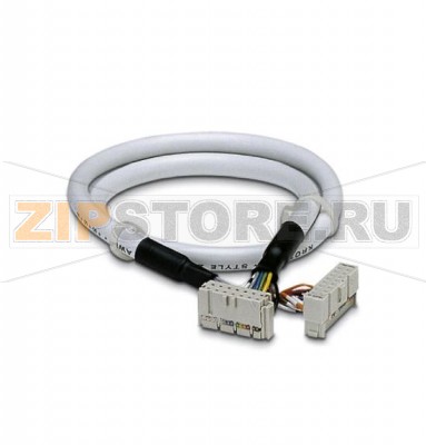Подготовленный круглый кабель (для Emerson Delta V) Phoenix Contact FLK 16/24/DV-AI/EZ-DR/400 с 16-контактным и 24-контактным разъемом с пружинными зажимами, длина кабеля: 4 м.Минимальный заказ: 1 шт.Упаковка: 1 шт.