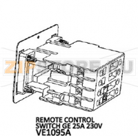 Remite control switch GE 25A 230V Unox XFT 195